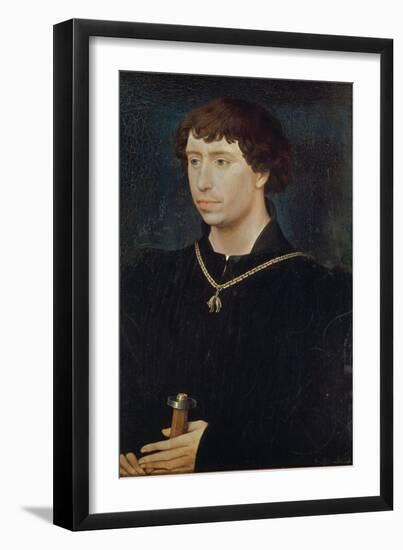 Portrait of Charles the Bold-Rogier van der Weyden-Framed Giclee Print