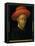 Portrait of Charles VII (1403-61) (Oil on Panel)-Jean Fouquet-Framed Premier Image Canvas