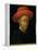 Portrait of Charles VII (1403-61) (Oil on Panel)-Jean Fouquet-Framed Premier Image Canvas