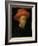 Portrait of Charles VII (1403-61) (Oil on Panel)-Jean Fouquet-Framed Giclee Print