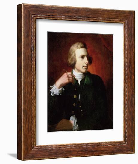 Portrait of Charles Wilson Peale (1741-1827), 1767-9-Benjamin West-Framed Giclee Print