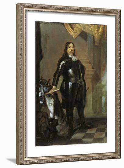 Portrait of Charles X Gustav of Zweibrucken-Kleeburg-null-Framed Giclee Print