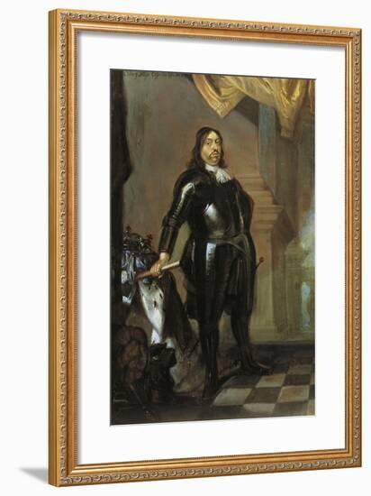 Portrait of Charles X Gustav of Zweibrucken-Kleeburg-null-Framed Giclee Print