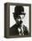 Portrait of Charlie Chaplin-null-Framed Premier Image Canvas