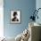 Portrait of Charlie Chaplin-null-Framed Photographic Print displayed on a wall