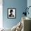 Portrait of Charlie Chaplin-null-Framed Photographic Print displayed on a wall