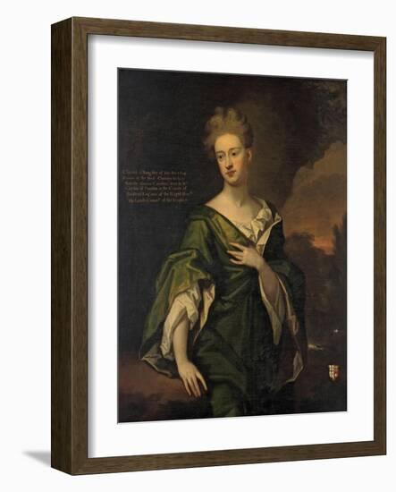 Portrait of Charlotte Clayton-Godfrey Kneller-Framed Giclee Print