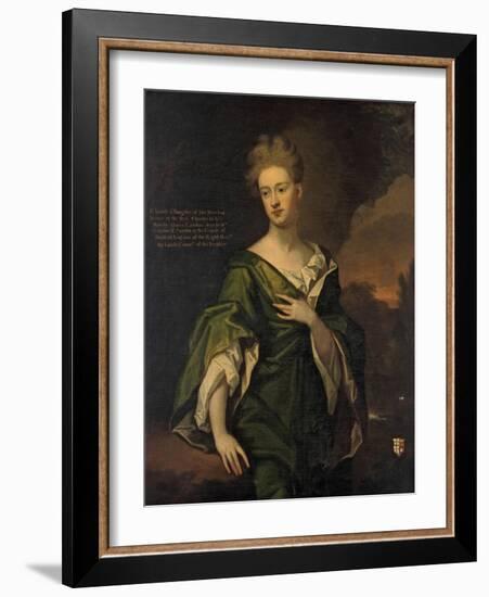 Portrait of Charlotte Clayton-Godfrey Kneller-Framed Giclee Print