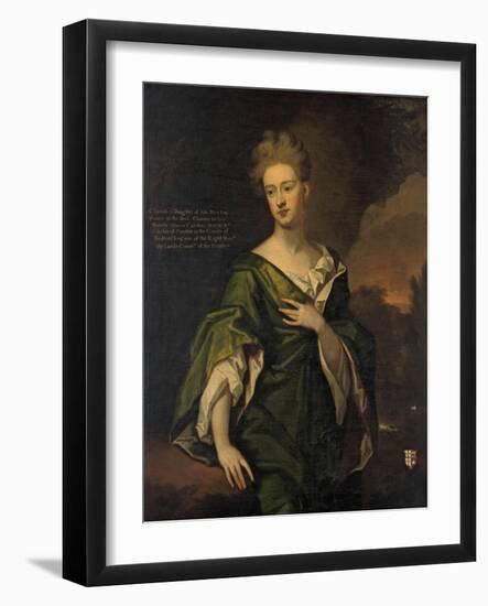 Portrait of Charlotte Clayton-Godfrey Kneller-Framed Giclee Print