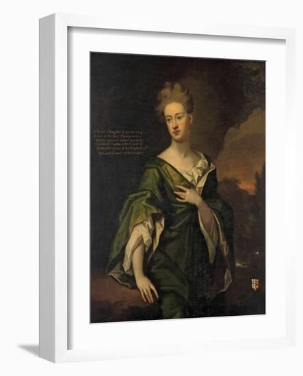 Portrait of Charlotte Clayton-Godfrey Kneller-Framed Giclee Print