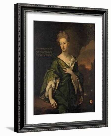 Portrait of Charlotte Clayton-Godfrey Kneller-Framed Giclee Print