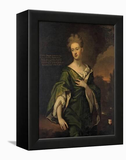 Portrait of Charlotte Clayton-Godfrey Kneller-Framed Premier Image Canvas