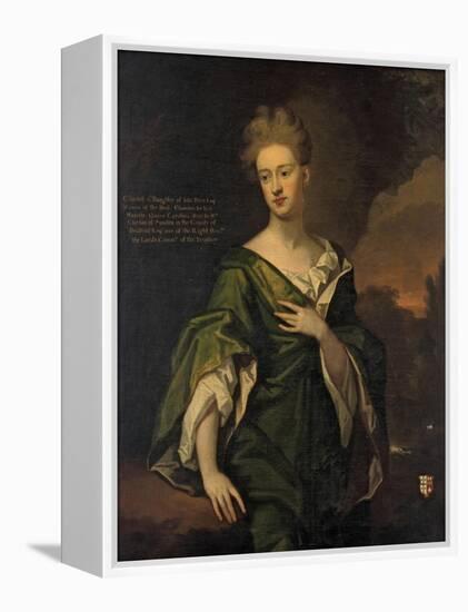 Portrait of Charlotte Clayton-Godfrey Kneller-Framed Premier Image Canvas