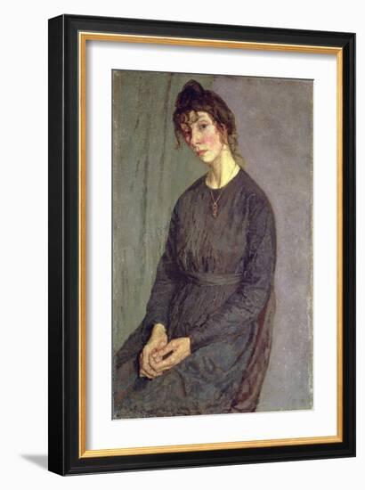 Portrait of Chloe Boughton-Leigh-Gwen John-Framed Premium Giclee Print