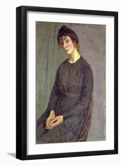 Portrait of Chloe Boughton-Leigh-Gwen John-Framed Giclee Print