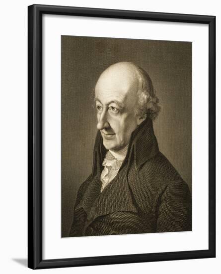Portrait of Christoph Martin Wieland-null-Framed Giclee Print