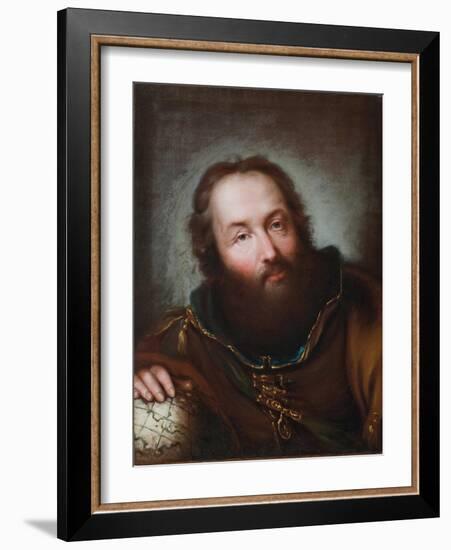 Portrait of Christopher Columbus-Giuseppe Nogari-Framed Giclee Print
