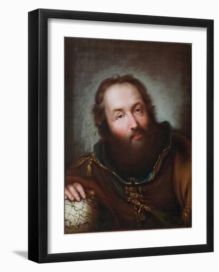 Portrait of Christopher Columbus-Giuseppe Nogari-Framed Giclee Print