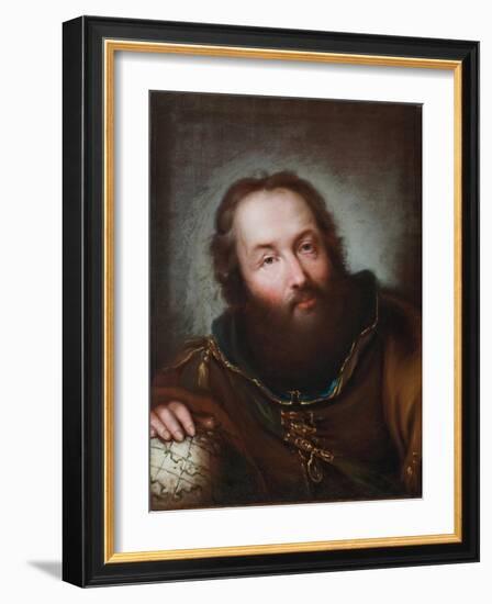 Portrait of Christopher Columbus-Giuseppe Nogari-Framed Giclee Print