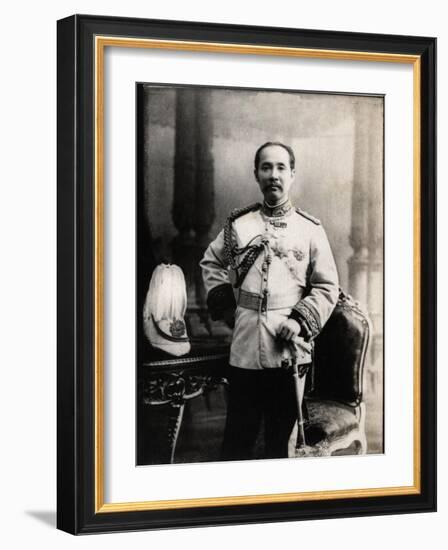 Portrait of Chulalongkorn (Rama V) (1853-1910), King of Siam (Thailand)-French Photographer-Framed Giclee Print