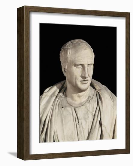 Portrait of Cicero-null-Framed Art Print