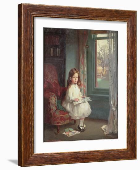 Portrait of Clara Hughes, 1902-Sir William Orpen-Framed Giclee Print