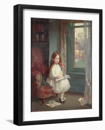 Portrait of Clara Hughes, 1902-Sir William Orpen-Framed Giclee Print