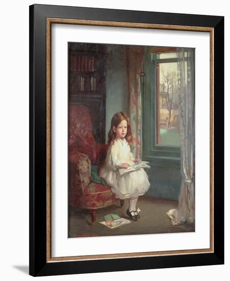 Portrait of Clara Hughes, 1902-Sir William Orpen-Framed Giclee Print