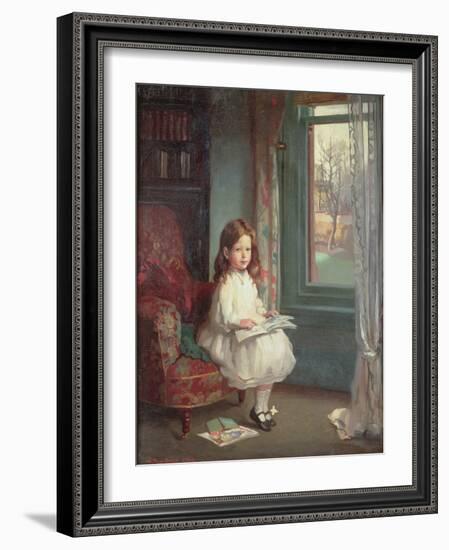 Portrait of Clara Hughes, 1902-Sir William Orpen-Framed Giclee Print