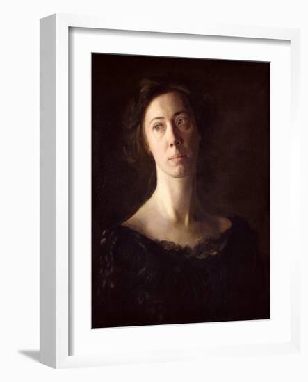 Portrait of Clara J. Mather-Thomas Cowperthwait Eakins-Framed Giclee Print