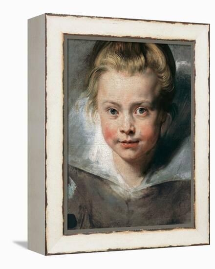 Portrait of Clara Serena Rubens-Peter Paul Rubens-Framed Premier Image Canvas