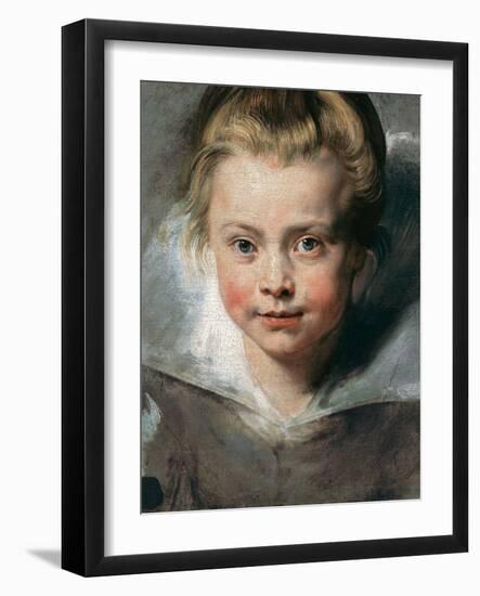 Portrait of Clara Serena Rubens-Peter Paul Rubens-Framed Giclee Print