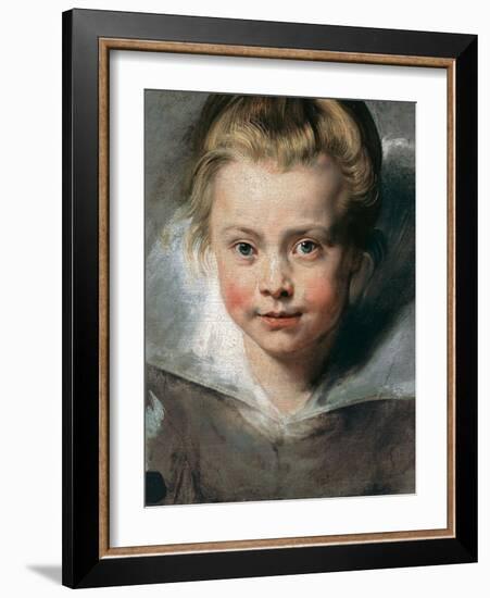 Portrait of Clara Serena Rubens-Peter Paul Rubens-Framed Giclee Print