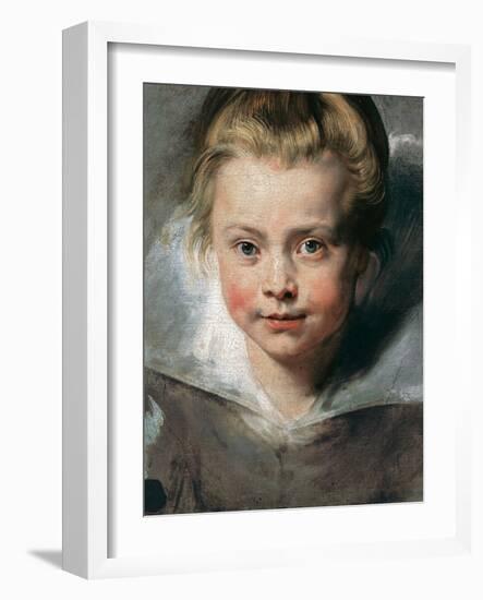 Portrait of Clara Serena Rubens-Peter Paul Rubens-Framed Giclee Print