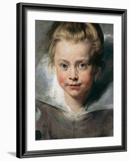 Portrait of Clara Serena Rubens-Peter Paul Rubens-Framed Giclee Print