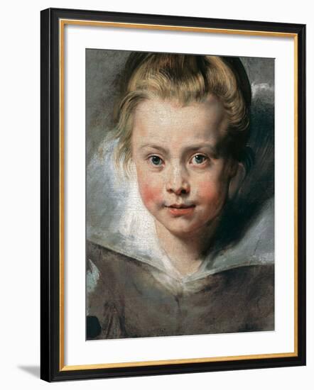 Portrait of Clara Serena Rubens-Peter Paul Rubens-Framed Giclee Print