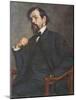 Portrait of Claude Debussy-Jacques-emile Blanche-Mounted Giclee Print