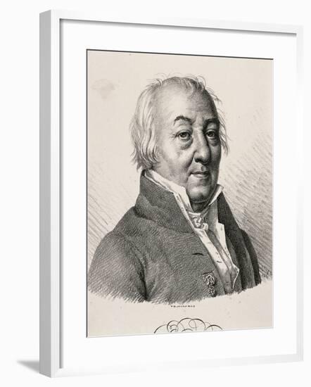 Portrait of Claude Louis Berthollet-null-Framed Giclee Print