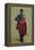 Portrait of Claude Monet (1840-1926) in Uniform, 1861-Charles Marie Lhuillier-Framed Premier Image Canvas