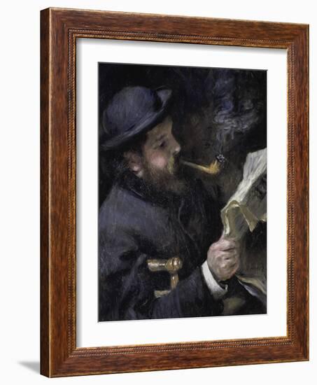 Portrait of Claude Monet-Pierre-Auguste Renoir-Framed Giclee Print