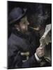 Portrait of Claude Monet-Pierre-Auguste Renoir-Mounted Giclee Print