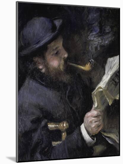 Portrait of Claude Monet-Pierre-Auguste Renoir-Mounted Giclee Print