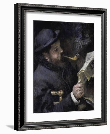 Portrait of Claude Monet-Pierre-Auguste Renoir-Framed Giclee Print