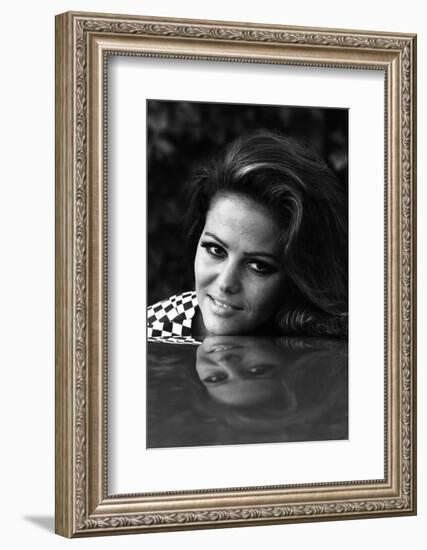 Portrait of Claudia Cardinale-Mario de Biasi-Framed Photographic Print