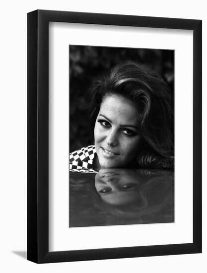 Portrait of Claudia Cardinale-Mario de Biasi-Framed Photographic Print