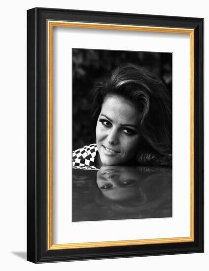 Portrait of Claudia Cardinale-Mario de Biasi-Framed Photographic Print