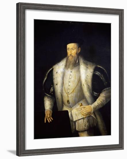 Portrait of Claudio I of Lorraine-null-Framed Giclee Print