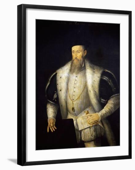 Portrait of Claudio I of Lorraine-null-Framed Giclee Print