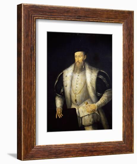 Portrait of Claudio I of Lorraine-null-Framed Giclee Print