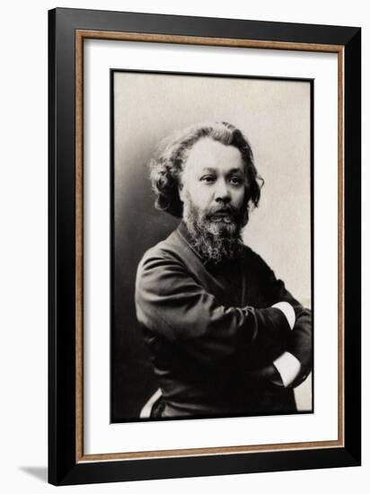 Portrait of Clovis Hugues (1851-1907), French poet, journalist, dramatist and novelist-French Photographer-Framed Giclee Print